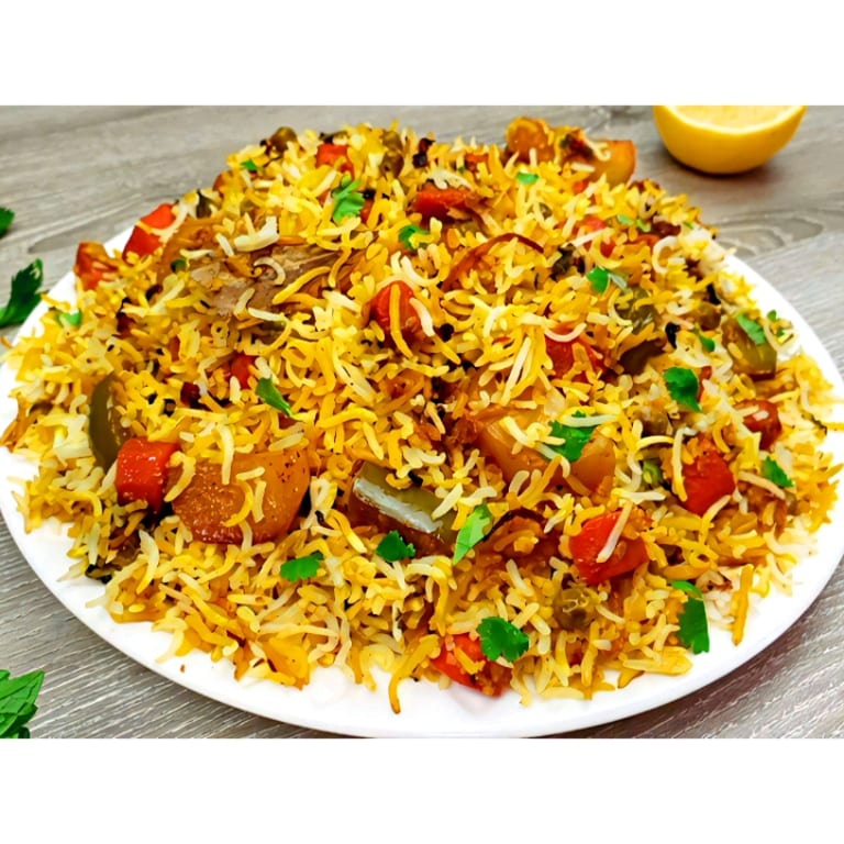 Delicious Vegetable Biryani and More